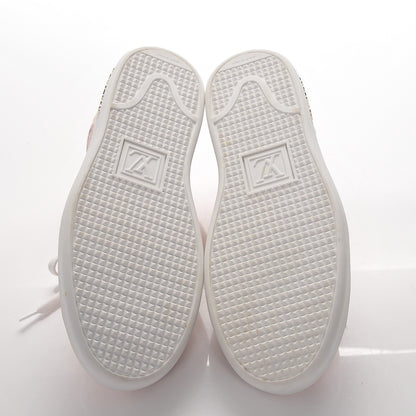 Louis Vuitton Damier Azur Tahitienne Bora Bora Sneakers 39 Rose Ballerine 5 of 9