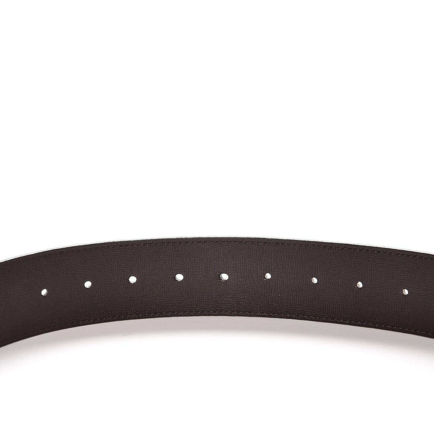 Coated Canvas FF Buckle Reversible Belt 90 36 Tobacco
