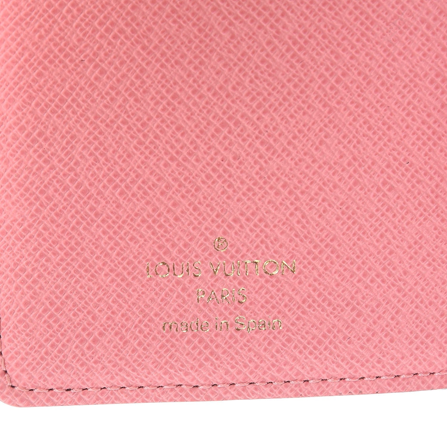 Louis Vuitton Monogram Illustre Small Ring Agenda Rose 6 of 7