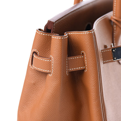 Hermes Epsom Birkin 35 Toffee 24 of 35