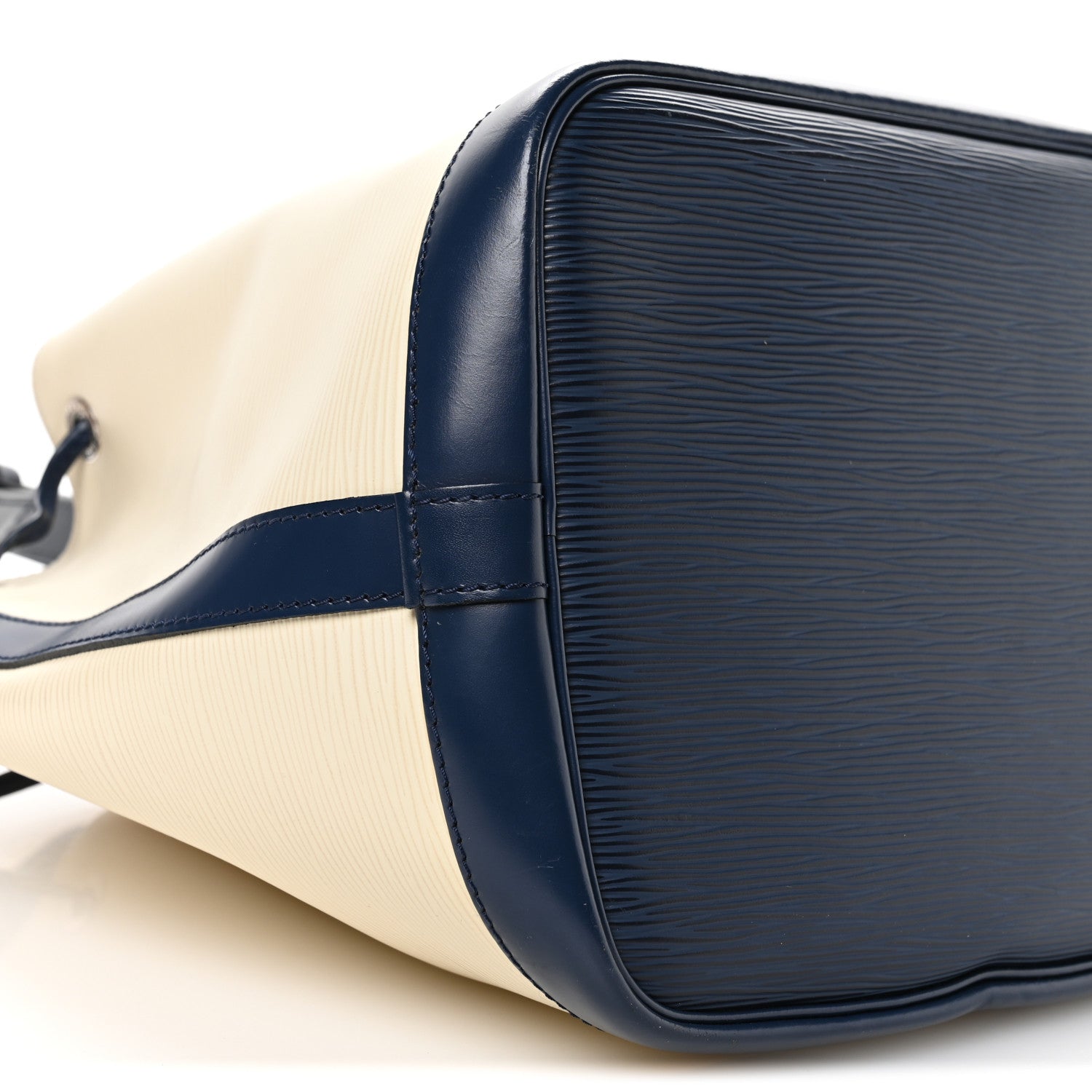 Louis Vuitton Epi Petit Bi-Color Noe Ivory Indigo 9 of 12