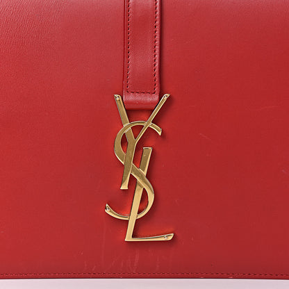 Saint Laurent Smooth Calfskin Medium Classic Monogram Universite Bag Red 20 of 20