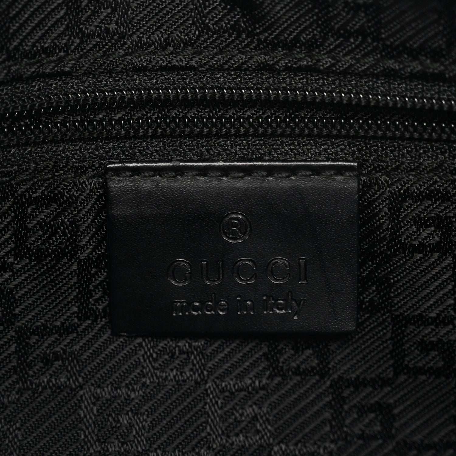 Gucci Calfskin Interlocking G Shoulder Bag Black 6 of 10