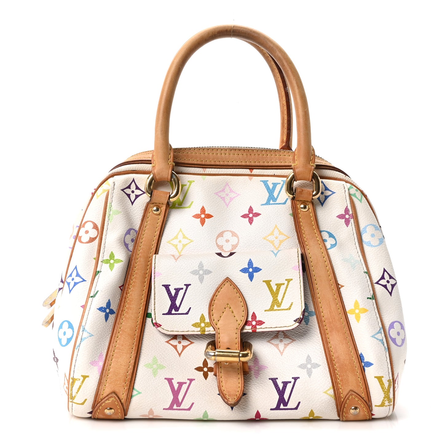 Monogram Multicolor Priscilla White