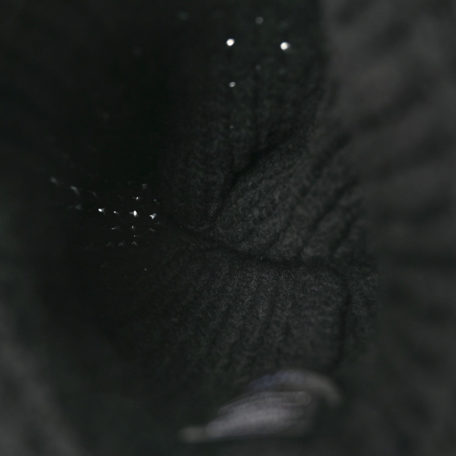 Chanel Wool Cashmere CC Beanie Hat Black White 4 of 6
