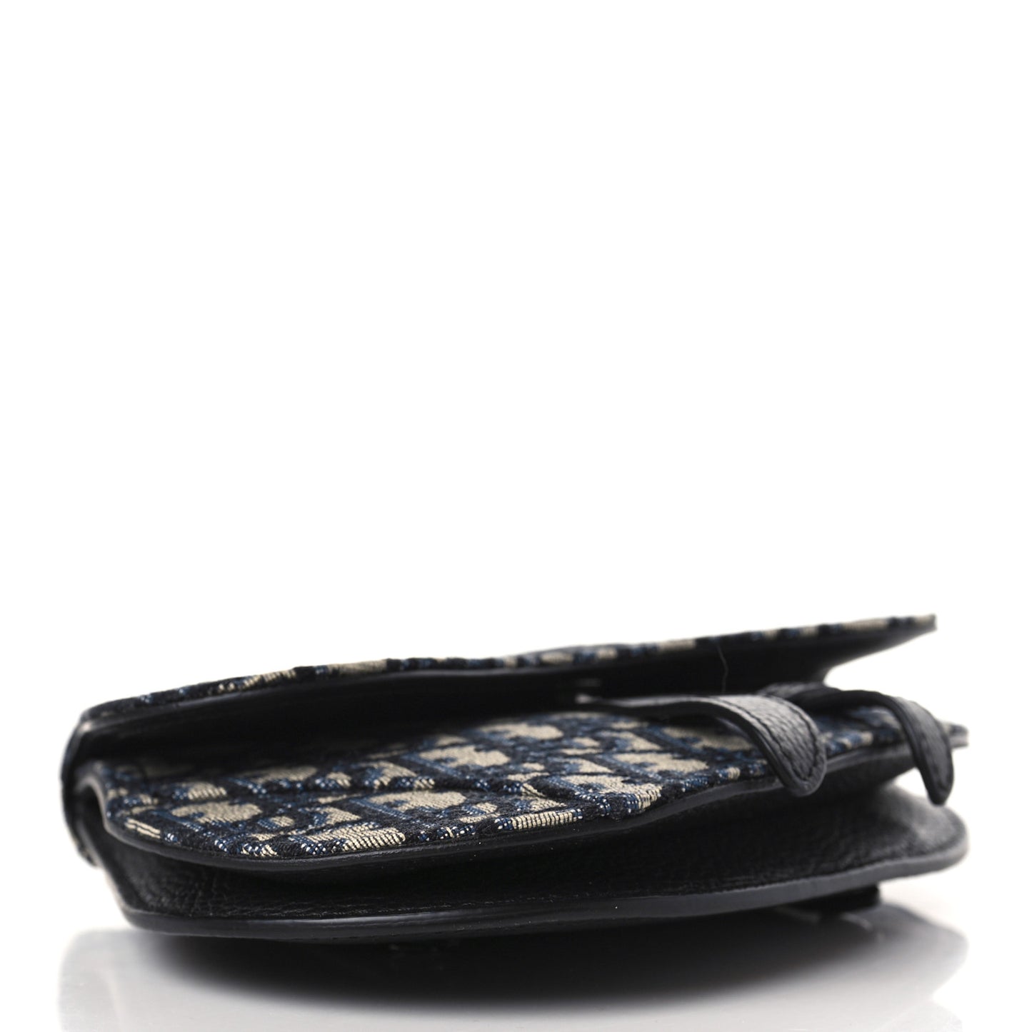 HOMME Oblique Saddle Belt Bag Blue