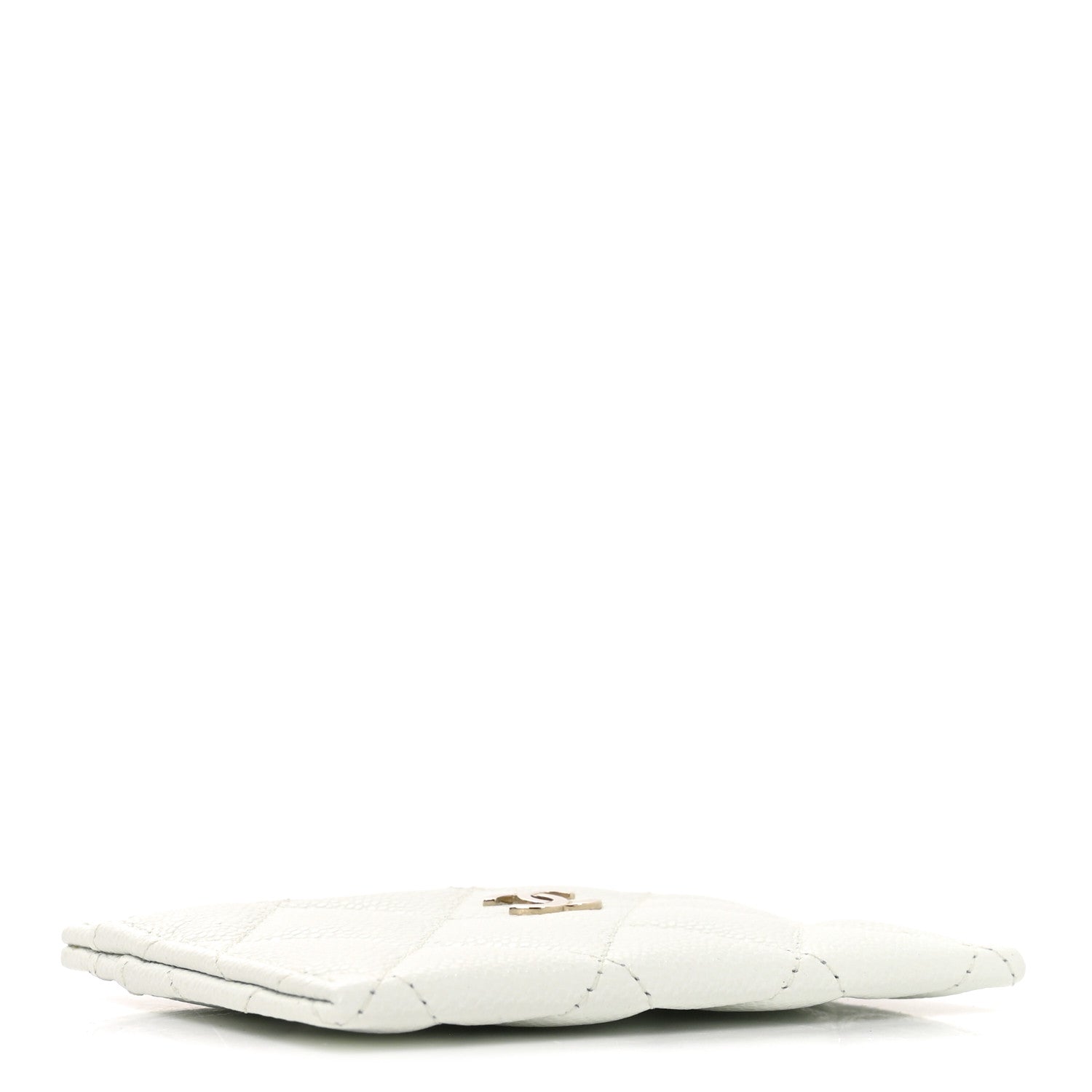 Chanel Caviar Quilted Card Holder Light Blue 4 of 9