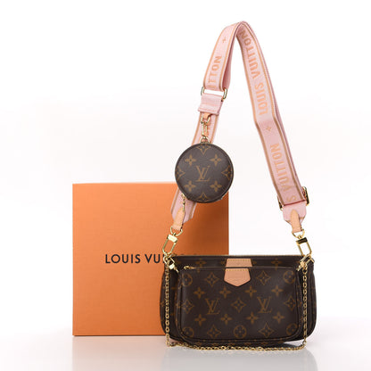 Louis Vuitton Monogram Multi Pochette Accessories Rose Clair 12 of 12