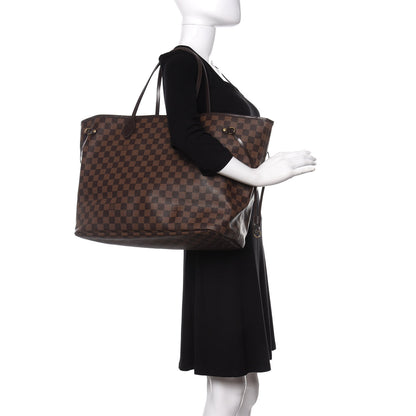 Louis Vuitton Damier Ebene Neverfull GM 2 of 10