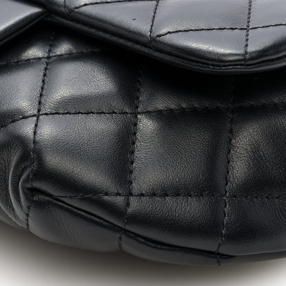 Chanel Calfskin Quilted CC Uniform Flap Belt Bag Black 9 of 9