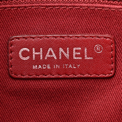 Chanel Canvas Mini Deauville Tote Red 6 of 14