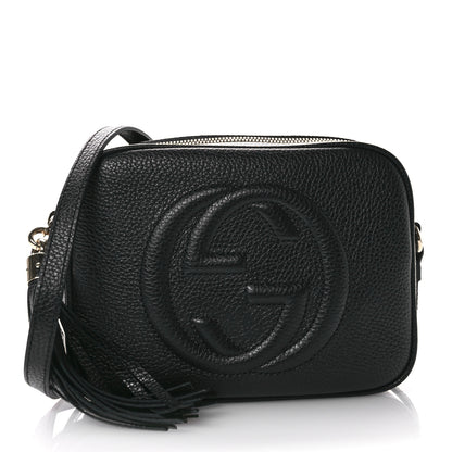 Gucci Pebbled Calfskin Small Soho Disco Bag Black 1 of 11