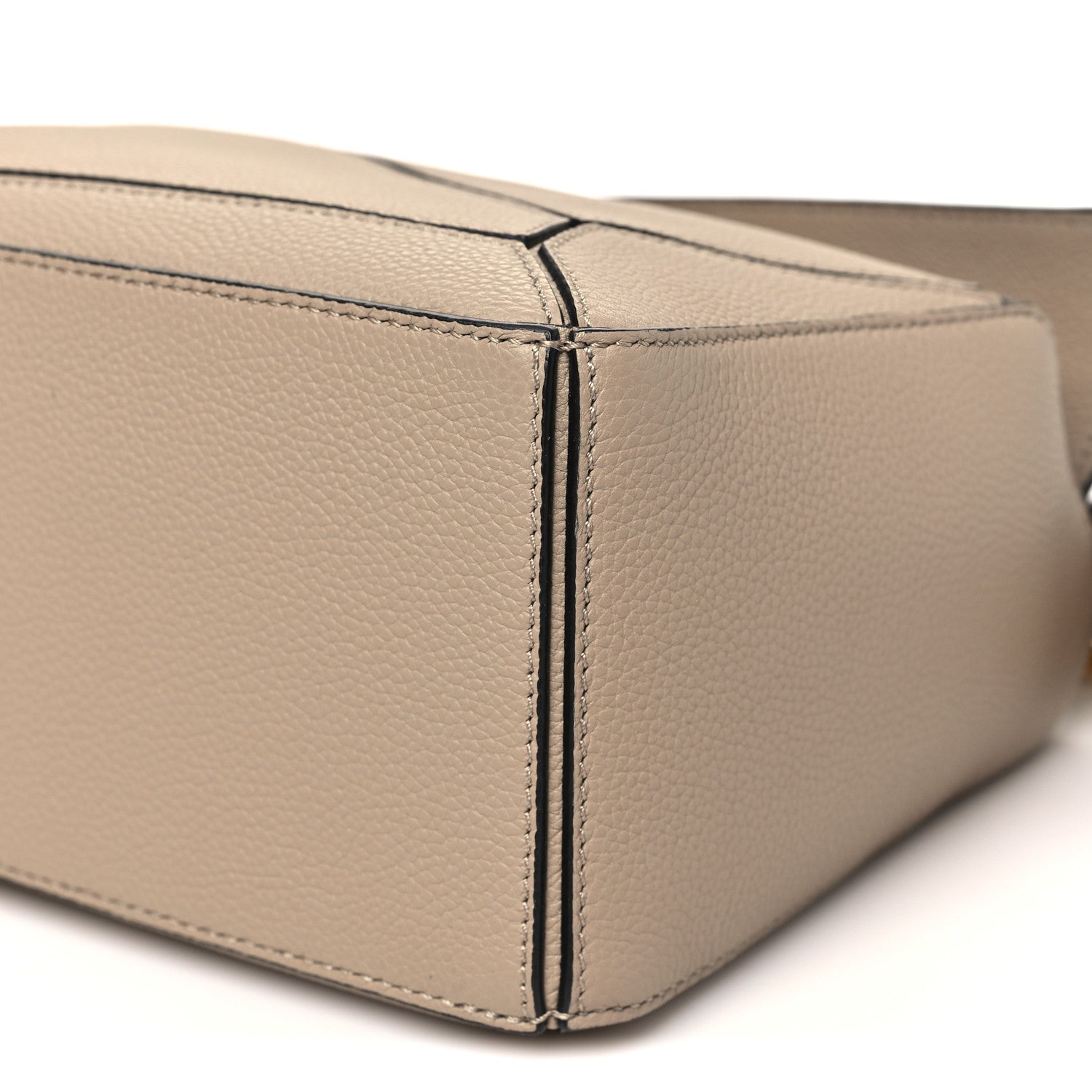 Loewe Grained Calfskin Small Puzzle Bag Sand 9 of 9