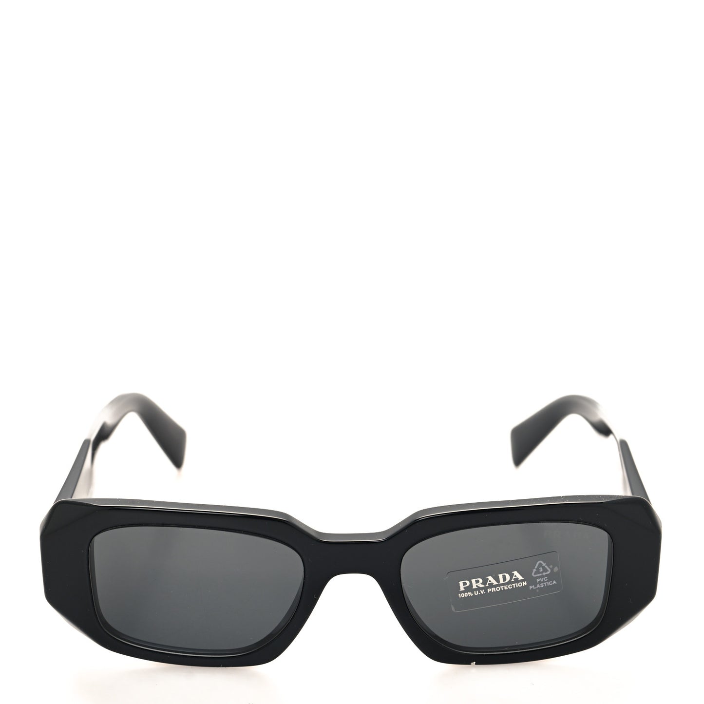 Acetate Symbole Sunglasses SPR 17W Black