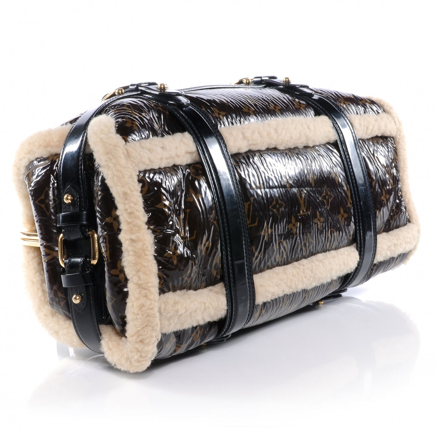 Monogram Shearling Storm Bag
