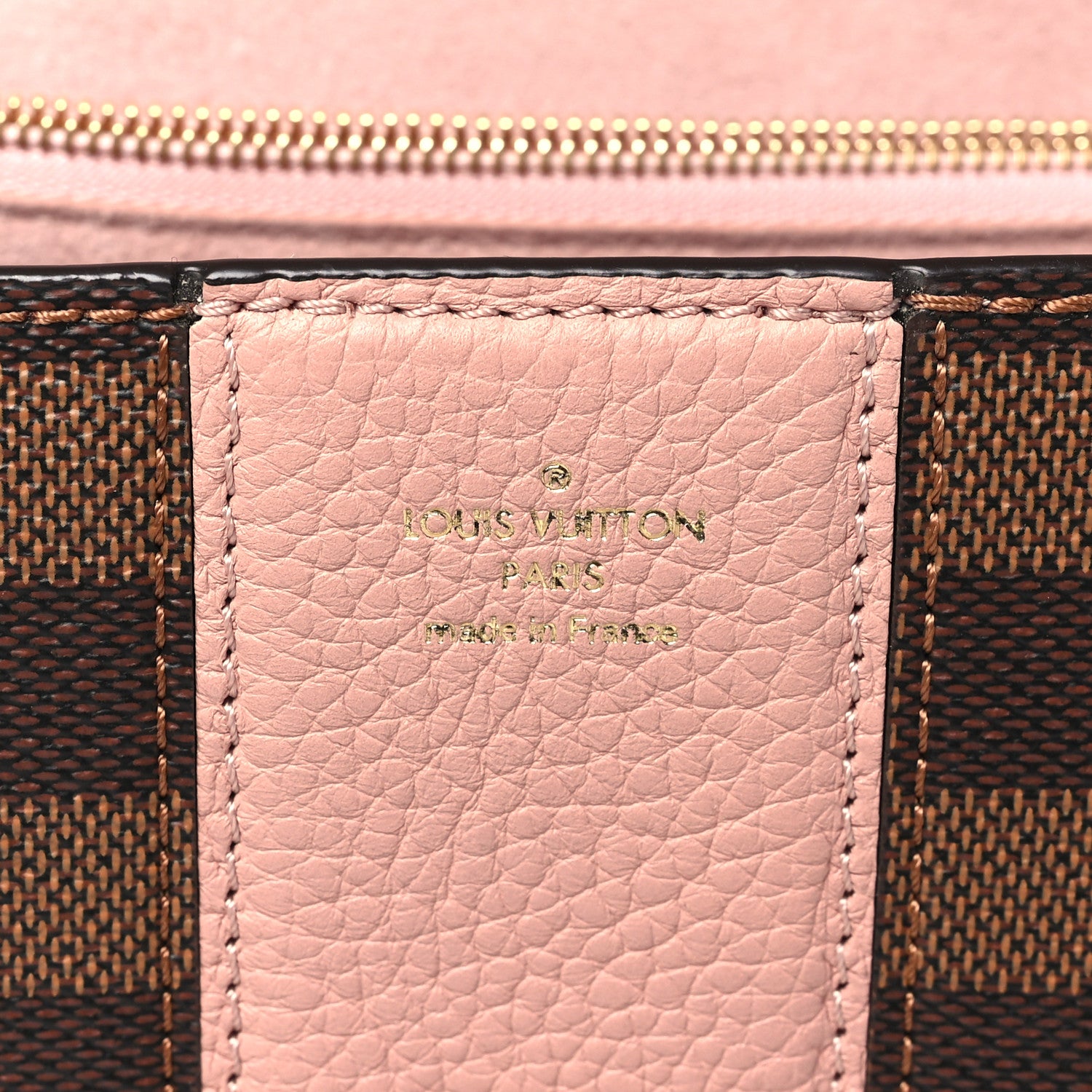 Louis Vuitton Damier Ebene Cuir Taurillon Wight Magnolia 6 of 10
