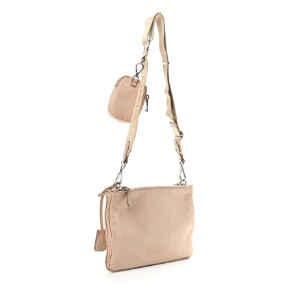 Prada Re-Nylon Saffiano Re-Edition 2000 Double Zip Crossbody Bag Cammeo 1 of 8