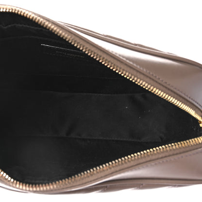 Saint Laurent Calfskin Matelasse Monogram Lou Camera Bag Havana 4 of 7