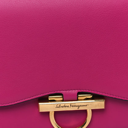 Salvatore Ferragamo Calfskin Joanne Crossbody Pink 7 of 13
