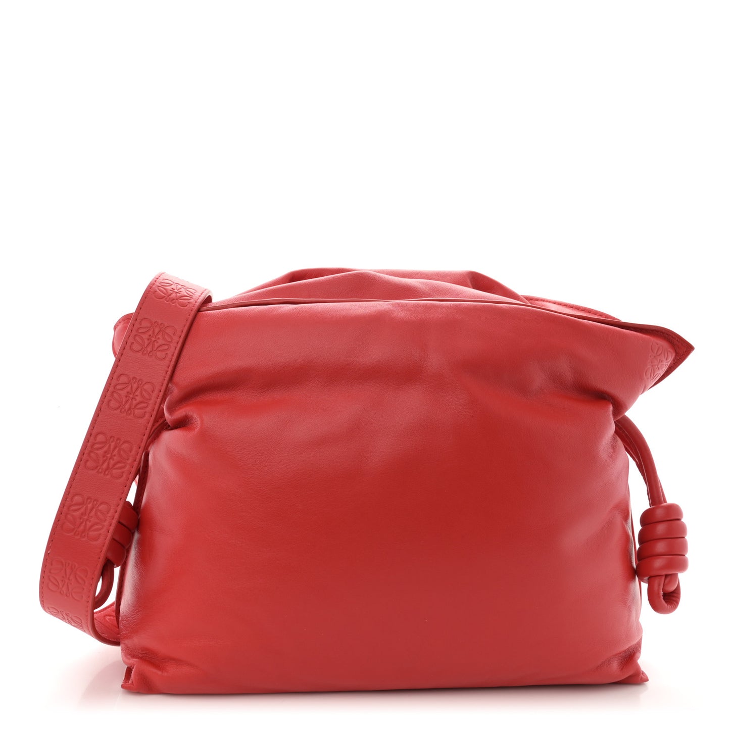Calfskin Flamenco Puffer Knot Bag