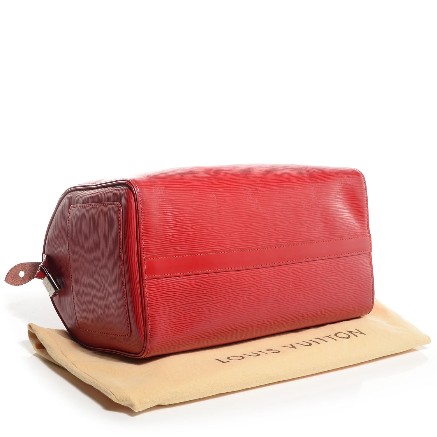 Louis Vuitton Epi Speedy 30 Rouge 4 of 9