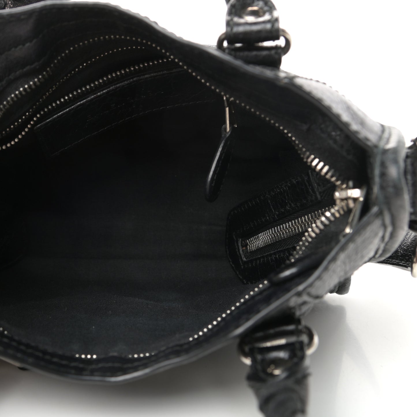 Agneau Giant 12 Silver Hardware Mini City Black