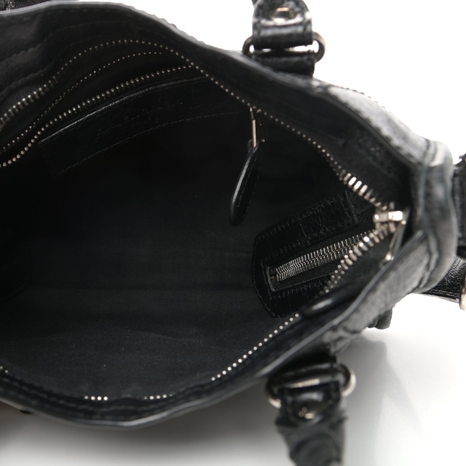 Balenciaga Agneau Giant 12 Silver Hardware Mini City Black 5 of 9