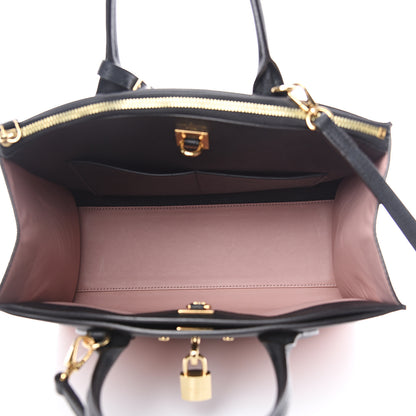 Louis Vuitton Calfskin City Steamer MM Magnolia Black 4 of 11