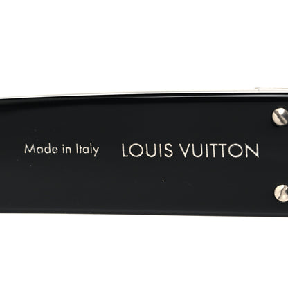 Louis Vuitton Acetate Match Sunglasses Z1414E Black 5 of 6