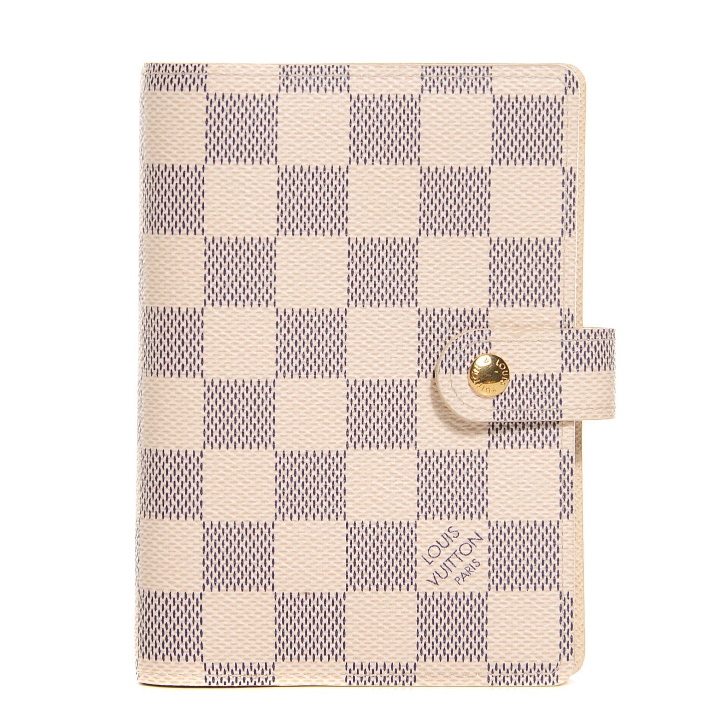 Damier Azur Small Ring Agenda Cover