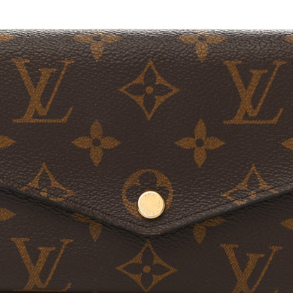 Louis Vuitton Monogram Sarah Wallet NM 7 of 11