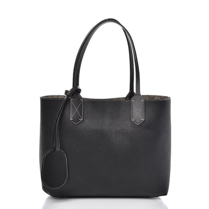 Gucci GG Supreme Monogram Small Reversible Tote Beige Black 3 of 10