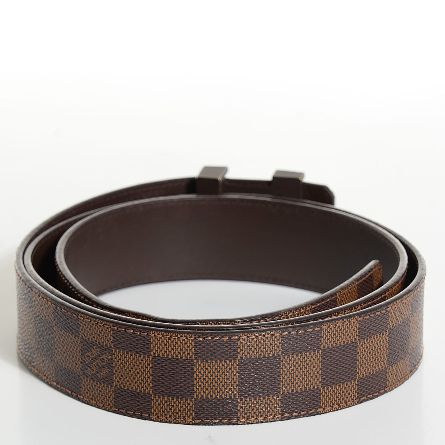 Damier Ebene 40mm LV Initiales Belt 120 48
