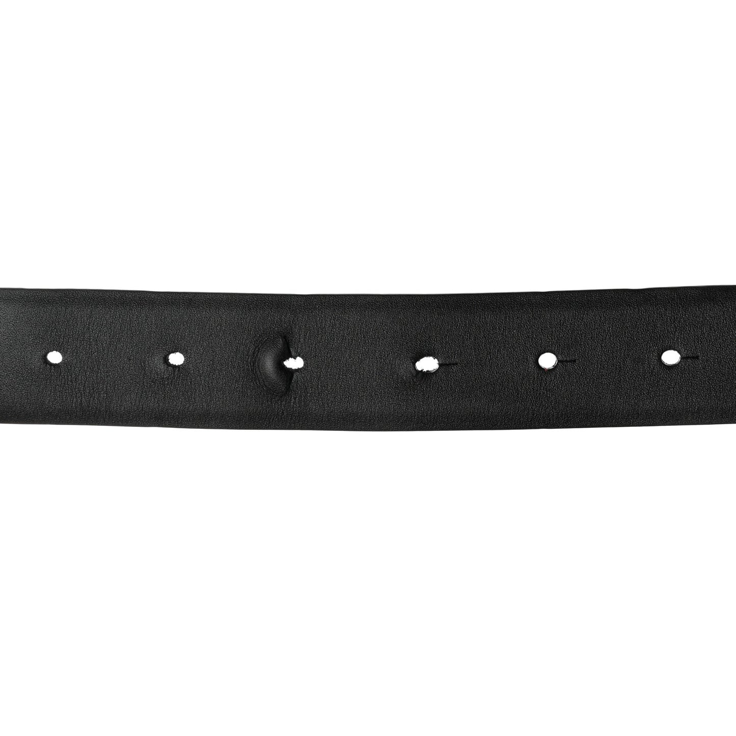 Calfskin CC Reversible Belt 75 30 Black Burgundy