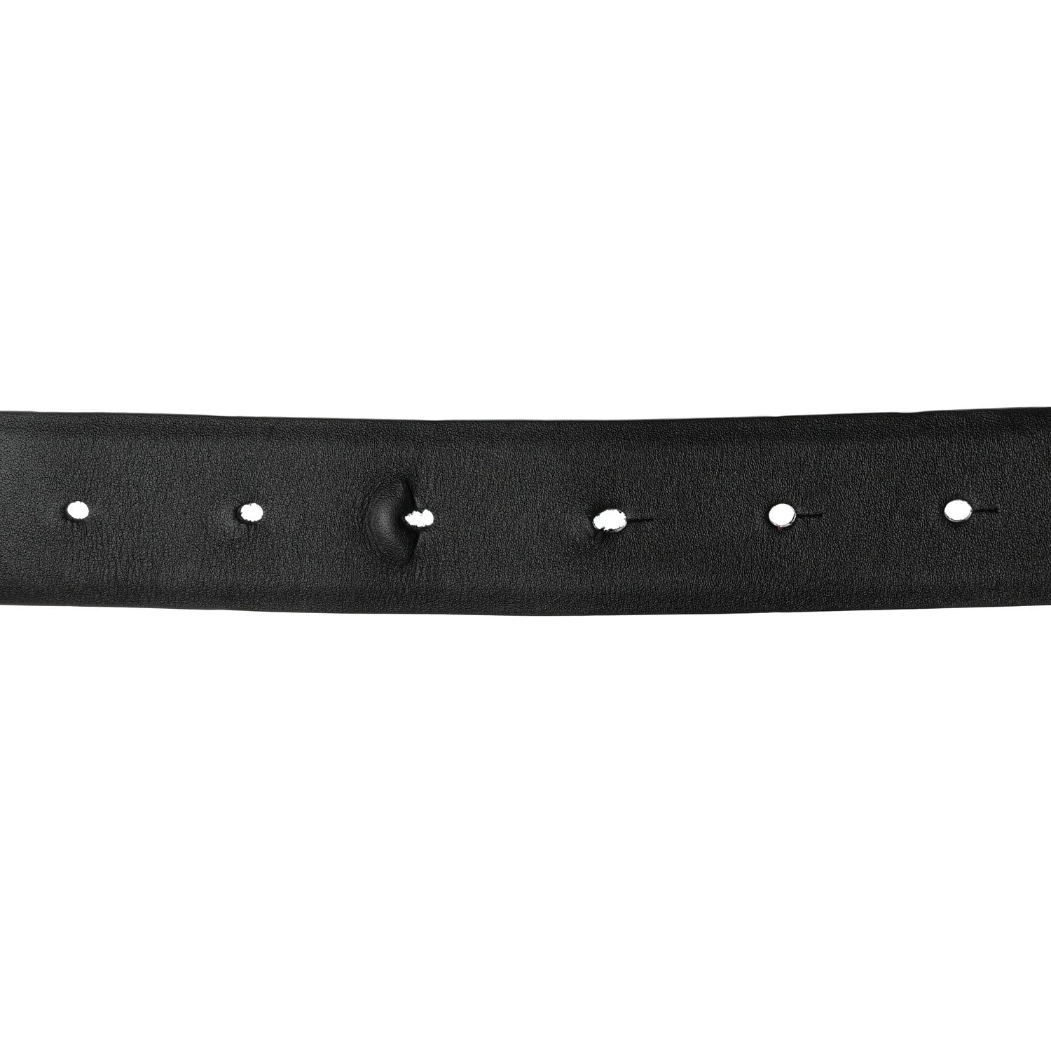 Chanel Calfskin CC Reversible Belt 75 30 Black Burgundy 4 of 10