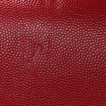 Chanel Caviar Quilted Medium Double Flap Red 30 of 34