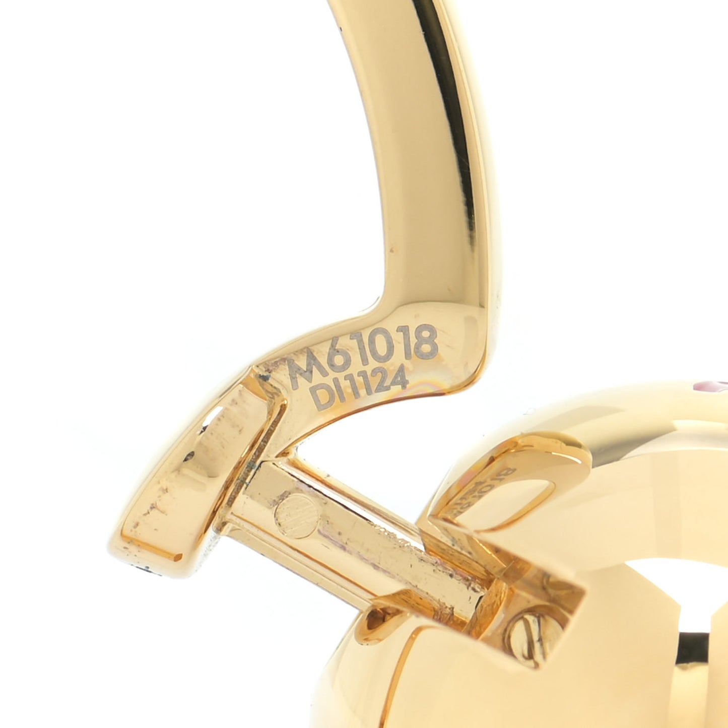 Sphere Key Ring Gold