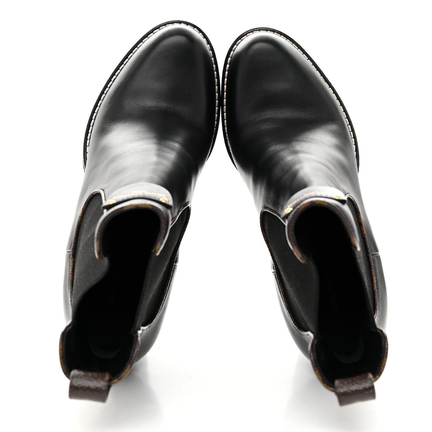 LV BEAUBOURG ANKLE BOOT 39 Black