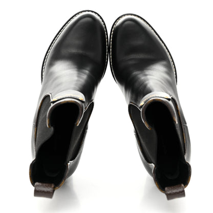 Louis Vuitton LV BEAUBOURG ANKLE BOOT 39 Black 2 of 10