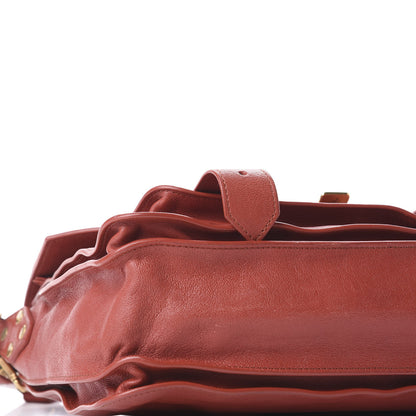 Proenza Schouler Lambskin Medium PS1 Satchel Mandarin Red 5 of 10