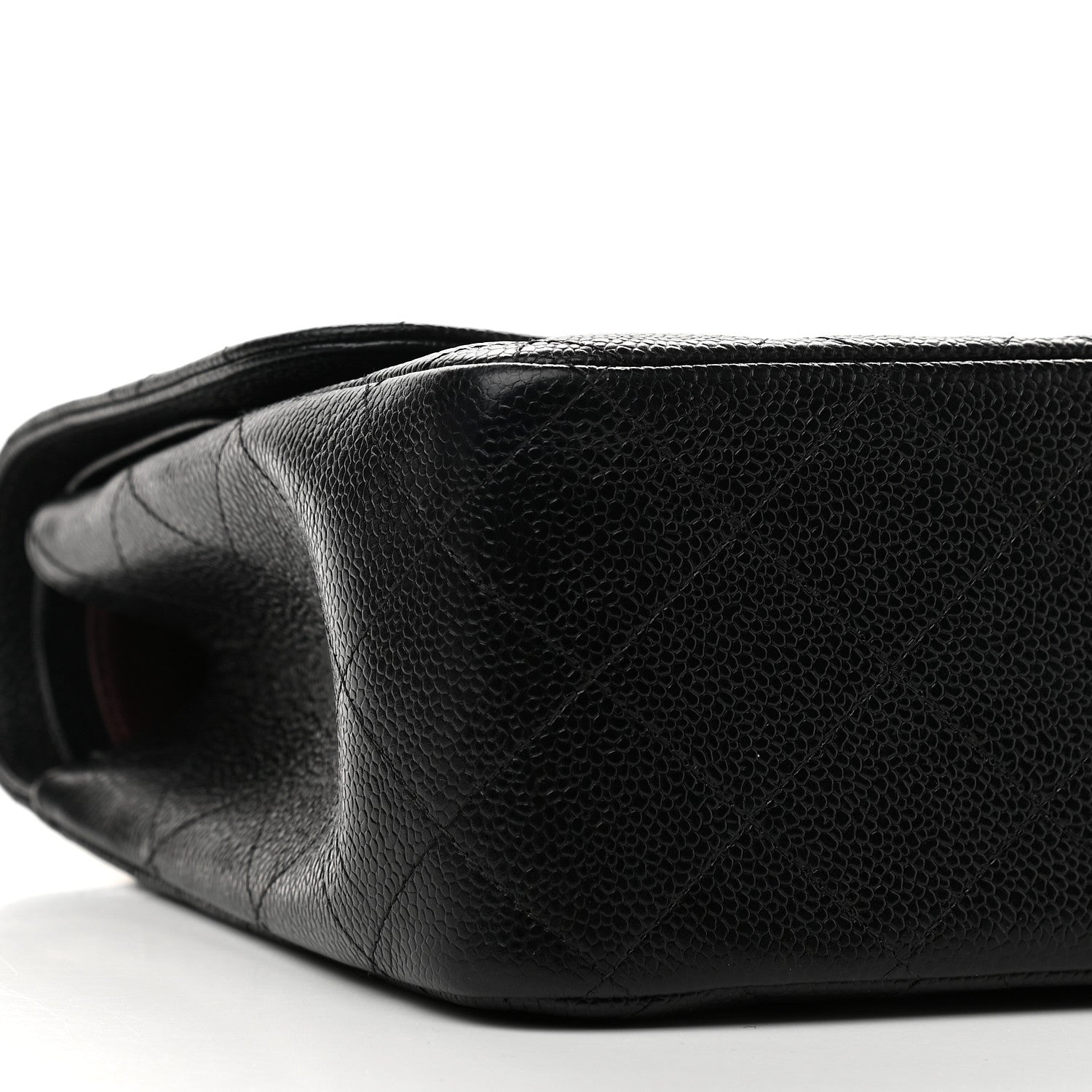 Chanel Caviar Quilted Jumbo Double Flap Black 9 of 10