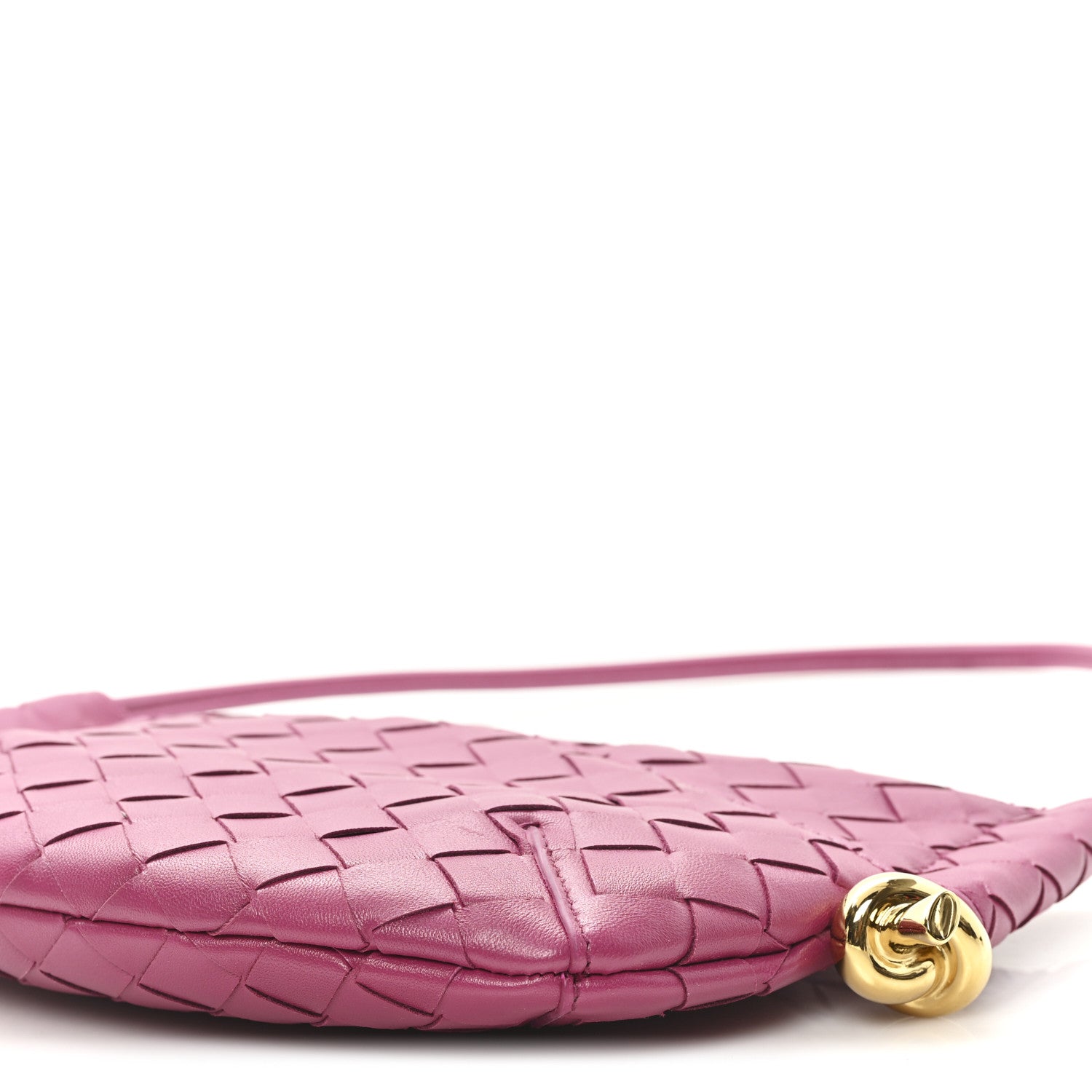 Bottega Veneta Nappa Intrecciato Mini Solstice Shoulder Bag Cinnabar 9 of 9