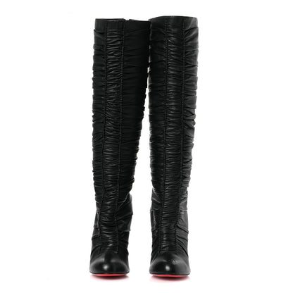 Christian Louboutin Calfskin Lina 100 Boots 40.5 Black 3 of 11