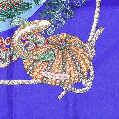 Hermes Silk Grands Fonds Scarf 90 3 of 5