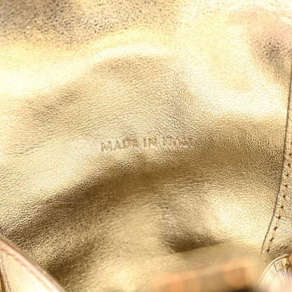 Judith Leiber Swarovski Crystal Cowboy Boot Austin Minaudiere Clutch Gold Brown 7 of 11