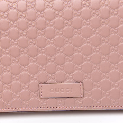 Gucci Microguccissima Crossbody Wallet Soft Pink 9 of 11