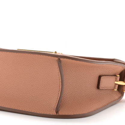 Tom Ford Grained Calfskin Mini T Clasp Tara Crossbody Bag Brown 9 of 9