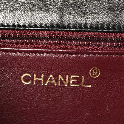 Chanel Lambskin Quilted Small Single Flap Bag Black 6 of 10