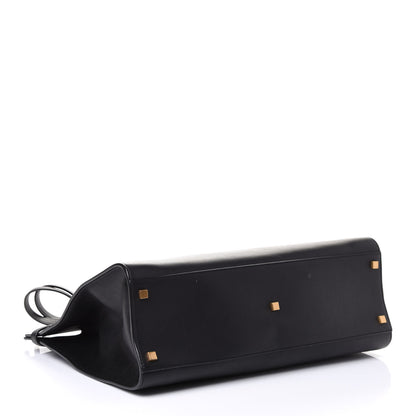 Saint Laurent Calfskin Medium Manhattan Shopper Tote Black 3 of 5