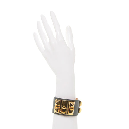 Hermes Swift Collier de Chien CDC Bracelet S Graphite 2 of 7